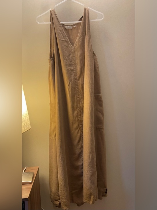 Pamut Dresses & Skirts - Tan Linen Dress size XL